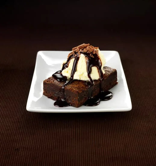 Fresh Baked Brownie Sundae